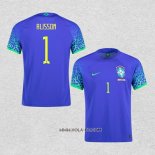Camiseta Segunda Brasil Jugador Alisson 2022