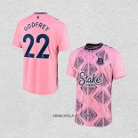 Camiseta Segunda Everton Jugador Godfrey 2022-2023
