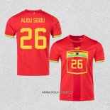 Camiseta Segunda Ghana Jugador Alidu Seidu 2022