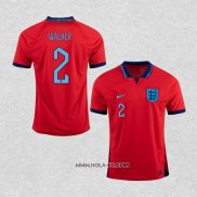 Camiseta Segunda Inglaterra Jugador Walker 2022