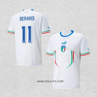 Camiseta Segunda Italia Jugador Berardi 2022