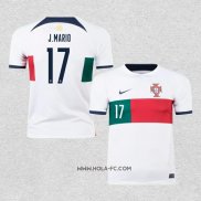 Camiseta Segunda Portugal Jugador J.Mario 2022