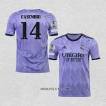 Camiseta Segunda Real Madrid Jugador Casemiro 2022-2023