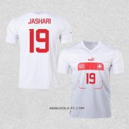 Camiseta Segunda Suiza Jugador Jashari 2022