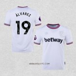Camiseta Segunda West Ham Jugador Alvarez 2023-2024