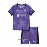 Camiseta Tercera Liverpool 2023-2024 Nino