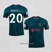 Camiseta Tercera Liverpool Jugador Diogo J. 2022-2023