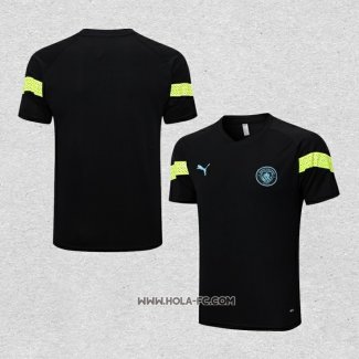 Camiseta de Entrenamiento Manchester City 2022-2023 Negro