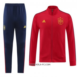 Chandal de Chaqueta del Espana 2022-2023 Rojo