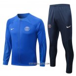 Chandal de Chaqueta del Paris Saint-Germain 2022-2023 Azul