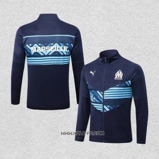 Chaqueta del Olympique Marsella 2022-2023 Azul Oscuro