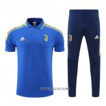 Conjunto Polo del Juventus 2022-2023 Azul
