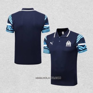 Camiseta Polo del Olympique Marsella 2022-2023 Azul Marino