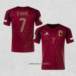 Camiseta Primera Belgica Jugador De Bruyne 2024