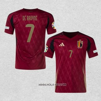 Camiseta Primera Belgica Jugador De Bruyne 2024