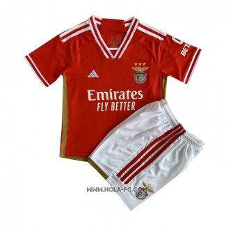 Camiseta Primera Benfica 2023-2024 Nino