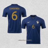 Camiseta Primera Francia Jugador Camavinga 2022