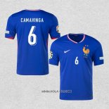 Camiseta Primera Francia Jugador Camavinga 2024