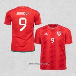 Camiseta Primera Gales Jugador Johnson 2022