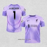 Camiseta Primera Liverpool Jugador Portero A.Becker 2022-2023