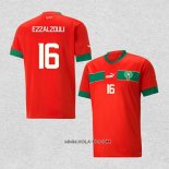Camiseta Primera Marruecos Jugador Ezzalzouli 2022