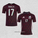 Camiseta Primera Mexico Jugador Orbelin 2024