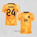 Camiseta Primera Paises Bajos Jugador Malacia 2022