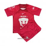 Camiseta Pumas UNAM Portero 2022-2023 Nino Rosa