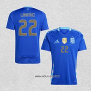 Camiseta Segunda Argentina Jugador L.Martinez 2024