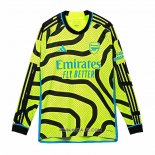 Camiseta Segunda Arsenal 2023-2024 Manga Larga