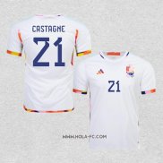 Camiseta Segunda Belgica Jugador Castagne 2022