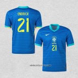 Camiseta Segunda Brasil Jugador Endrick 2024