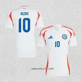 Camiseta Segunda Chile Jugador Alexis 2024