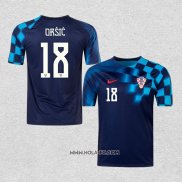 Camiseta Segunda Croacia Jugador Orsic 2022