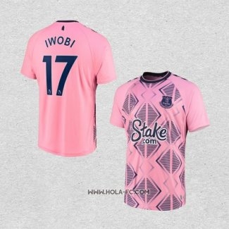 Camiseta Segunda Everton Jugador Iwobi 2022-2023