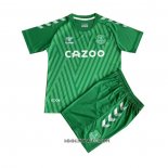 Camiseta Segunda Everton Portero 2021-2022 Nino