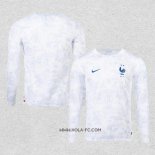 Camiseta Segunda Francia 2022 Manga Larga