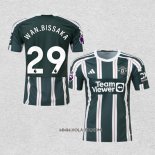 Camiseta Segunda Manchester United Jugador Wan-Bissaka 2023-2024