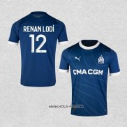 Camiseta Segunda Olympique Marsella Jugador Renan Lodi 2023-2024