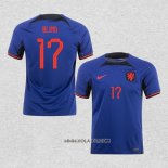Camiseta Segunda Paises Bajos Jugador Blind 2022