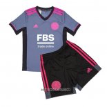 Camiseta Tercera Leicester City 2021-2022 Nino
