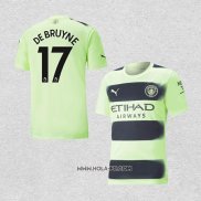 Camiseta Tercera Manchester City Jugador De Bruyne 2022-2023