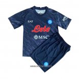 Camiseta Tercera Napoli 2022-2023 Nino