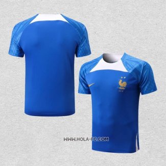 Camiseta de Entrenamiento Francia 2022-2023 Azul