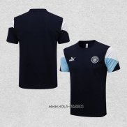 Camiseta de Entrenamiento Manchester City 2021-2022 Azul