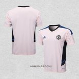 Camiseta de Entrenamiento Manchester United 2022-2023 Rosa