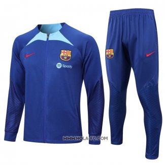 Chandal de Chaqueta del Barcelona 2022-2023 Azul