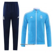 Chandal de Chaqueta del Real Madrid 2021-2022 Nino Azul
