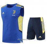 Chandal del Juventus 2022-2023 Sin Mangas Azul