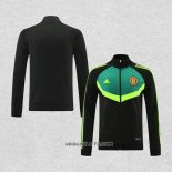 Chaqueta del Manchester United 2024-2025 Negro y Verde